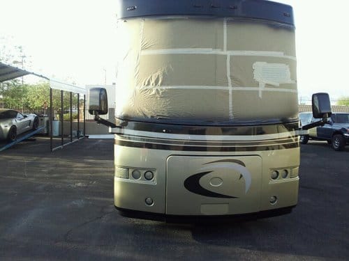 RV motorhome collision repair