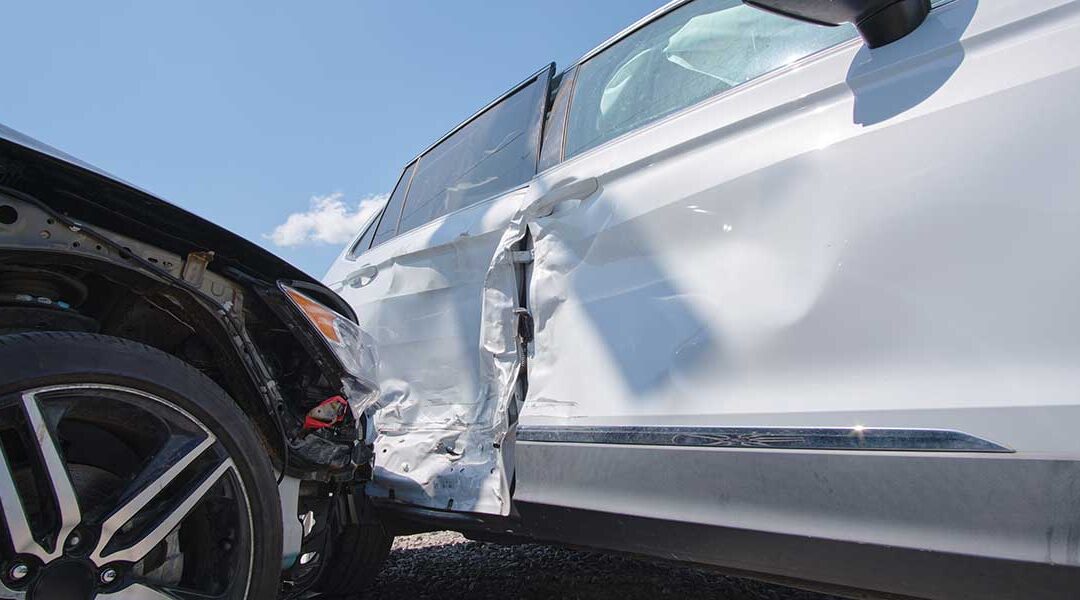 signs of a bent car frame